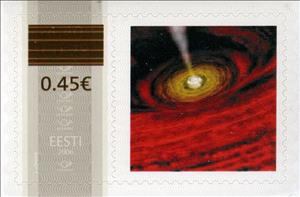 Stamp, Kosmos, Personalized and Private Mail Stamps,  , Outer Space