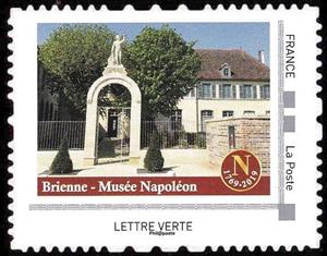 Stamp, Brienne : Napoleon Museum, France,  