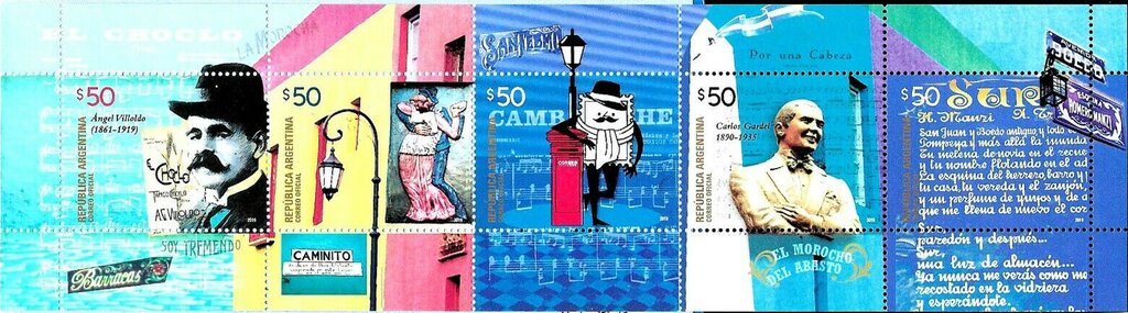 The History Of Tango Booklet Pane