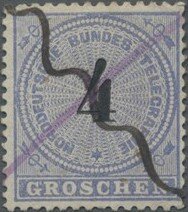 Number on rosette