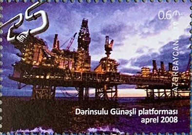 Guneshli Deepwater Oil Platform