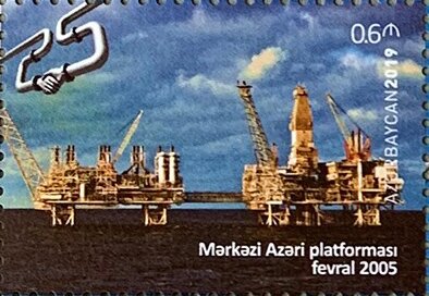 Central Azeri Oil Platform