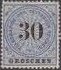Stamp, Number on rosette, German Realm,  , Numbers