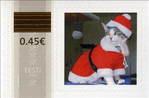 Stamp, Kassipoeg, Personalized and Private Mail Stamps,  , Animals (Fauna), Cats, Mammals