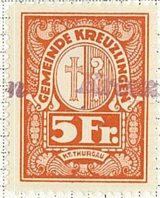 Stamp, Kreuzlingen, Switzerland,  
