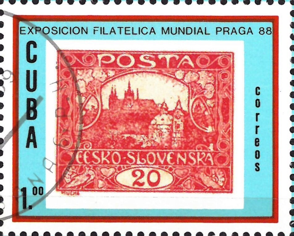 Brand Czechoslovakia Michel. 27
