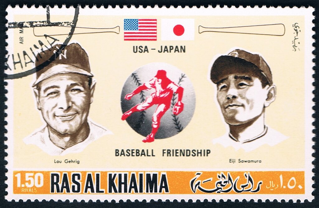 Lou Gehrig, Eiji Sawamura