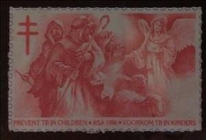 Stamp, Prevent Tb in Children, Cinderellas,  , Angels, Religion