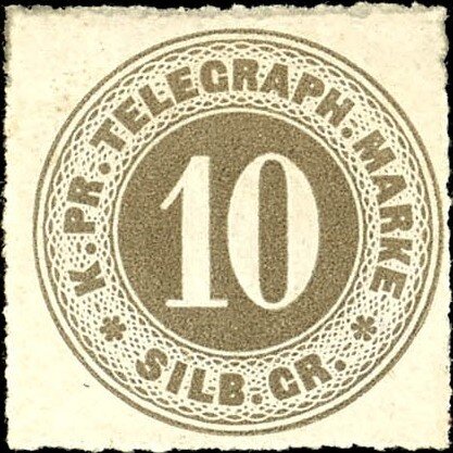 Number in double circle