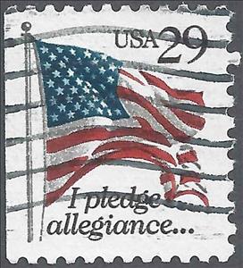 Stamp, I Pledge Allegiance / Flag, United States of America,  , Flags