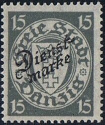 Dienstmarke overprints