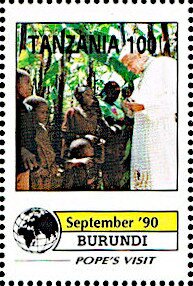Papal Visit in Burundi (September 1990)
