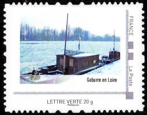Gabarre en Loire