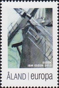 Stamp, Windmill in Essen, Personalized and Private Mail Stamps,  , Philatelic Exhibitions, Windmills