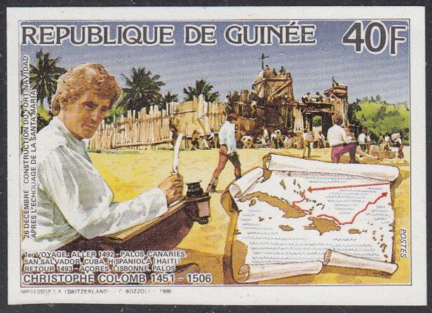 1st Voyage: Construction of Fort Navidad