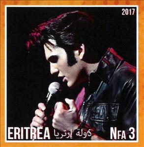 Stamp, The King of Rock,n Roll - Elvis Presley, Cinderellas,  , Famous People, Singers