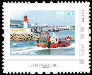 Stamp, Finistère, France,  