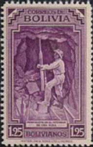 Stamp, Miner, Bolivia,  , Mining