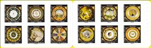 Booklet Pane, Notable Ceramic Plates, France,  , Glass and Earthenware
