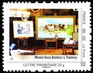 Stamp, Ile-de-France, France,  , Museums