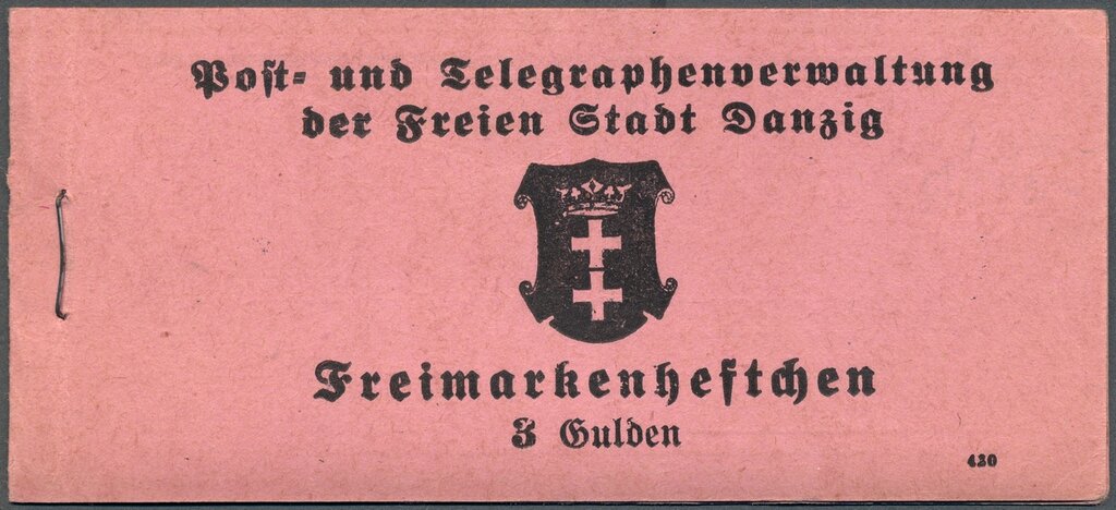Booklet-Staatswappen im Kreis