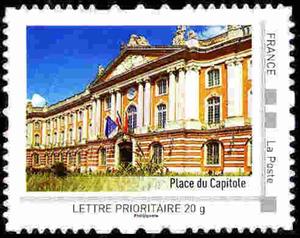 Stamp, Midi-Pyrénés, France,  , Town Squares, Townscapes / City Views