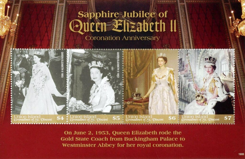 Coronation Queen Elizabeth II, 75th Anniv.