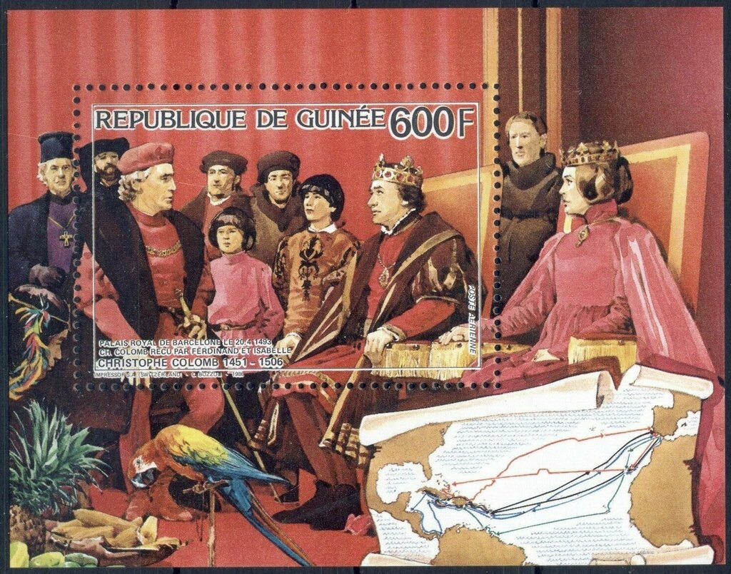 King Ferdinand and Columbus (1493)