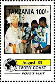 Papal Visit in Ivory Coast (August 1985)