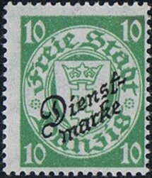 Dienstmarke overprints