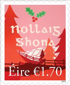 Stamp, Christmas 2019, Ireland,  , Christmas