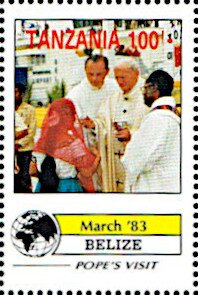 Papal Visit in Belize (March 1983)
