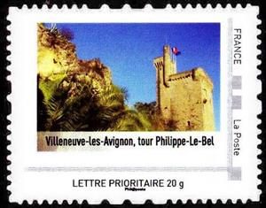 Stamp, Roussillon, France,  , Towers