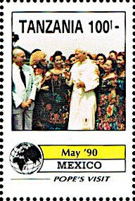 Papal Visit in Mexico (May 1990)
