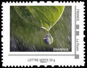 Stamp, Let's act for the climate, France,  
