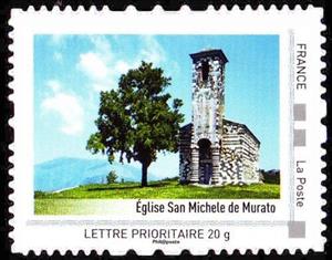 Stamp, Corsica, France,  , Churches - Cathedrals - Basilicas - Chapels