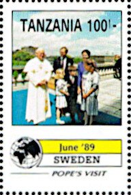 Papal Visit in Sweden (June 1989)