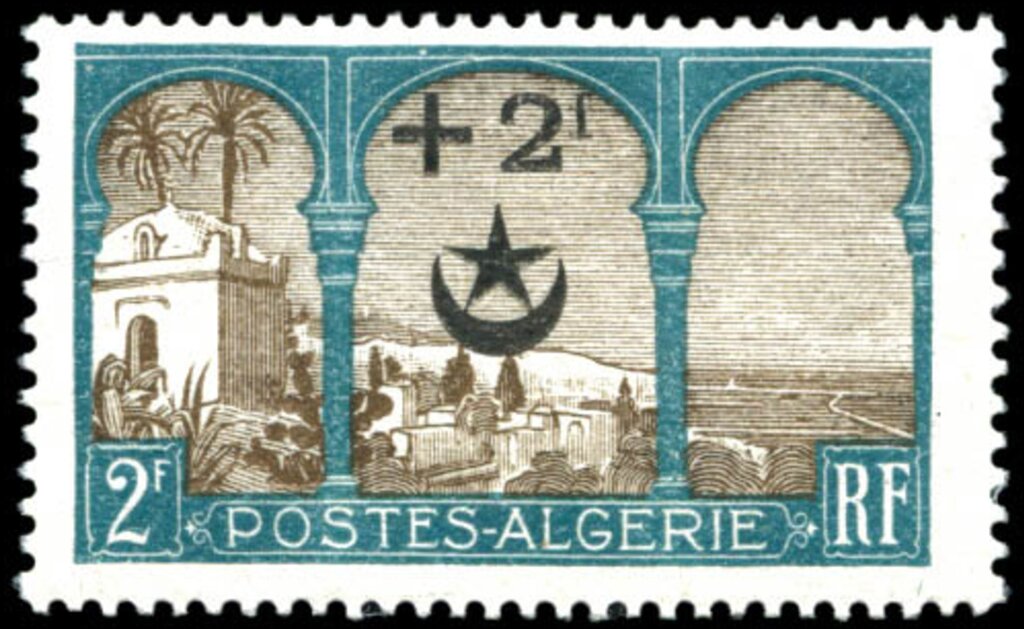 Overlooking the Bay of Algiers, 5 trees
