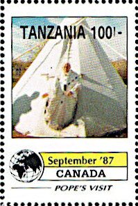 Papal Visit in Canada (September 1987)