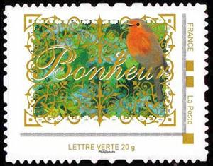 Stamp, Lucky Charm, France,  