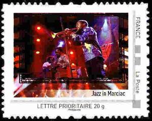Stamp, Midi-Pyrénés, France,  , Feasts, Music