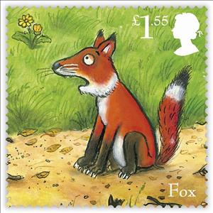 Stamp, Fox, United Kingdom of Great Britain & Northern Ireland,  , Children, Foxes, Literature