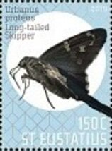 Stamp, Butterflies of St Eustatius, Caribbean Netherlands,  , Butterflies