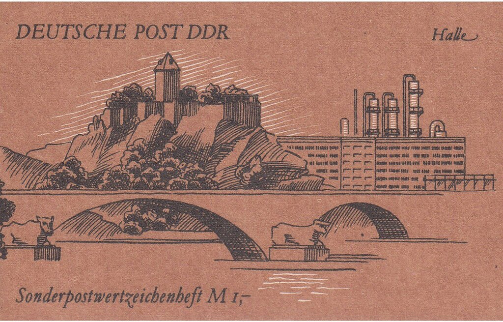 Booklet-Halle (Sonderpostwertzeichen)