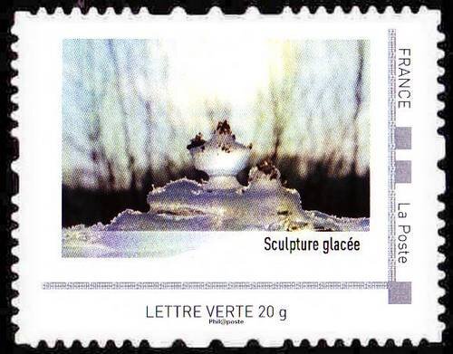 Sculpture glacée