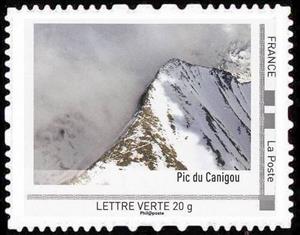 Stamp, The Pyrénées Orientales, France,  , Landscapes, Mountains
