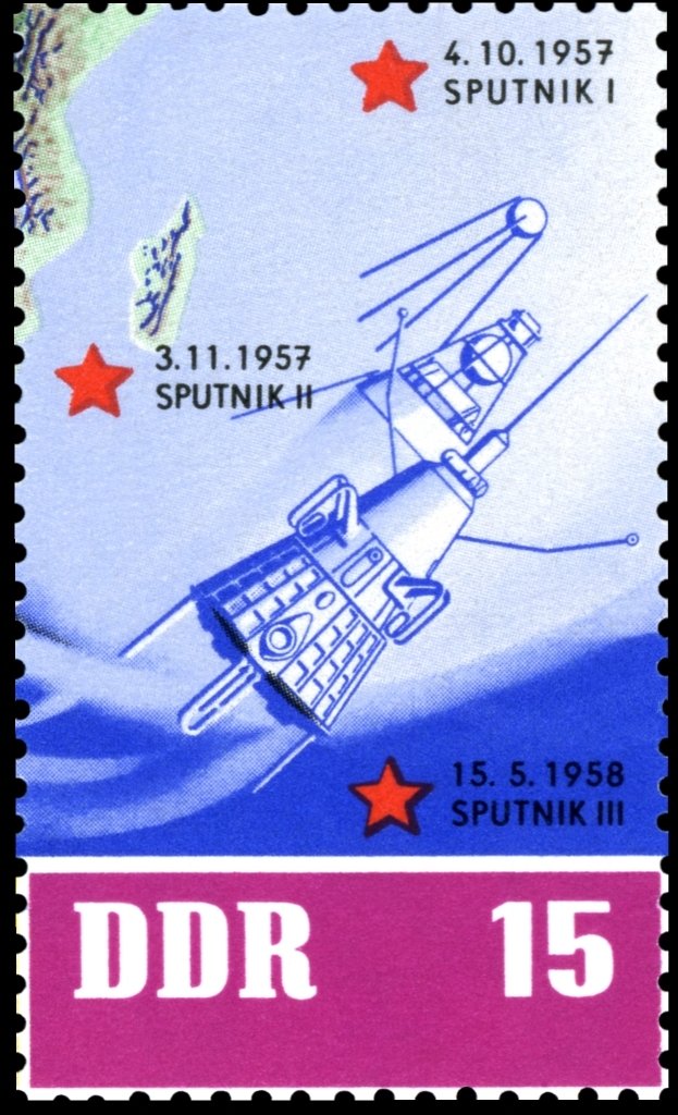 Sputnik 1, 2 and 3