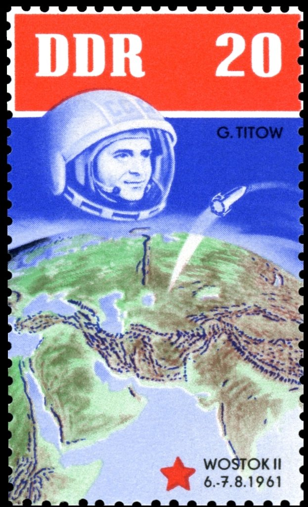 Cosmonaut Titow and G. Wostock 2