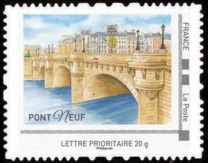 Stamp, Pont Neuf, France,  , Bridges