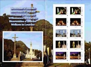 Booklet, Lourdes, France,  , Churches - Cathedrals - Basilicas - Chapels, Religion